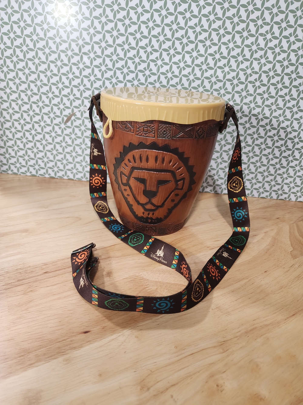 Disney Lion King Themed Brown Drum Popcorn Bucket